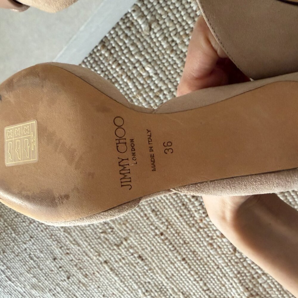 Jimmy Choo Twinkle 85 Ballet Pink; US6 / EU36 - Picture 3 of 6